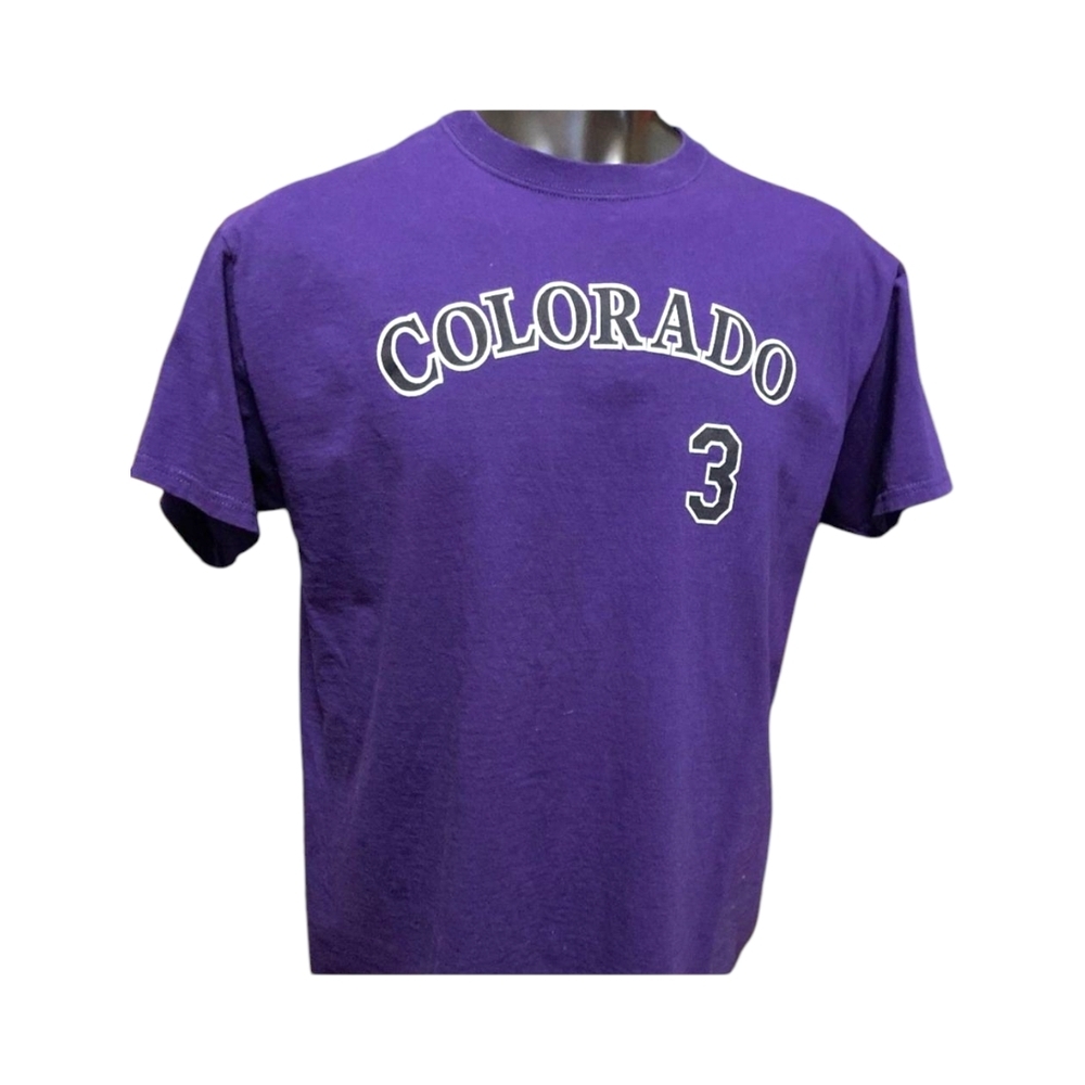 Vintage Colorado Rockies Baseball Shirt #3 Cuddyer 2xl